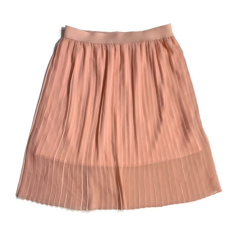 Max Studio S Accordion Pleated Skirt